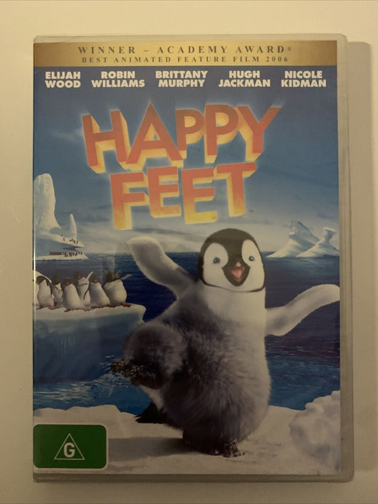 *New Sealed* Happy Feet (DVD, 2006) Hugh Jackman, Elijah Wood. Region 4