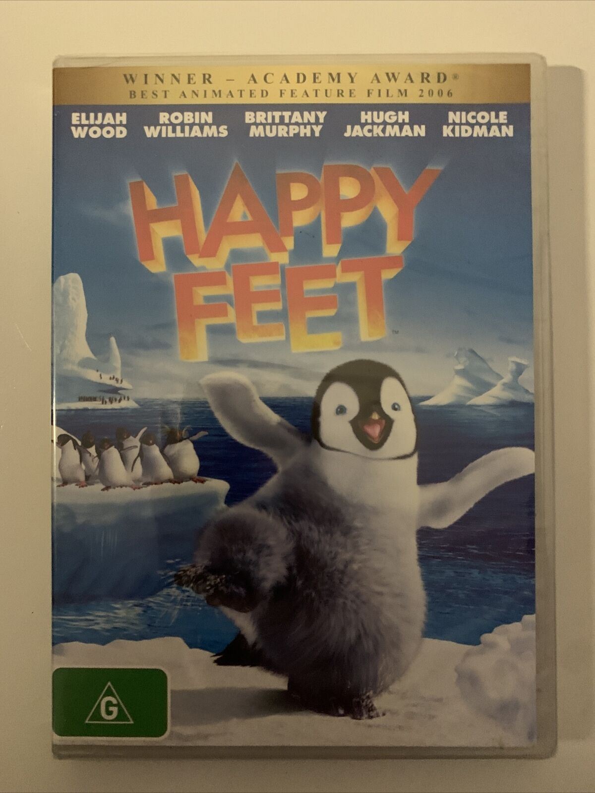 *New Sealed* Happy Feet (DVD, 2006) Hugh Jackman, Elijah Wood. Region ...