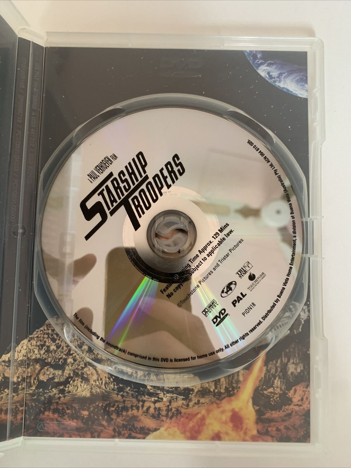 Starship Troopers - Special Edition (DVD, 1997) Region 4