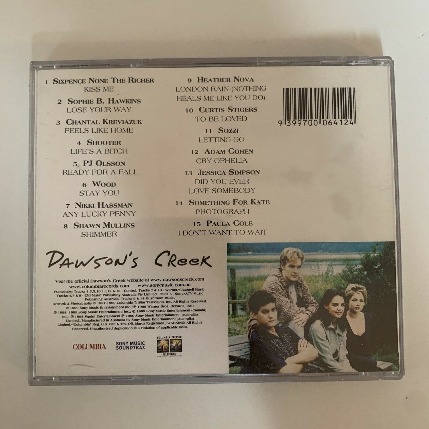 Dawson’s Creek - Songs From Dawson's Creek (CD, 1999)