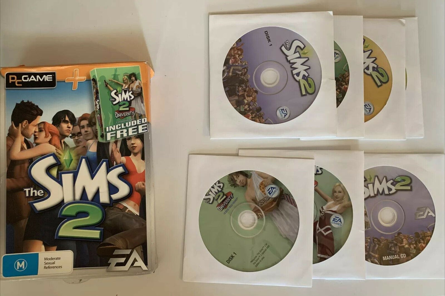 The Sims 2 Full Game & University Expansion - PC Windows Game