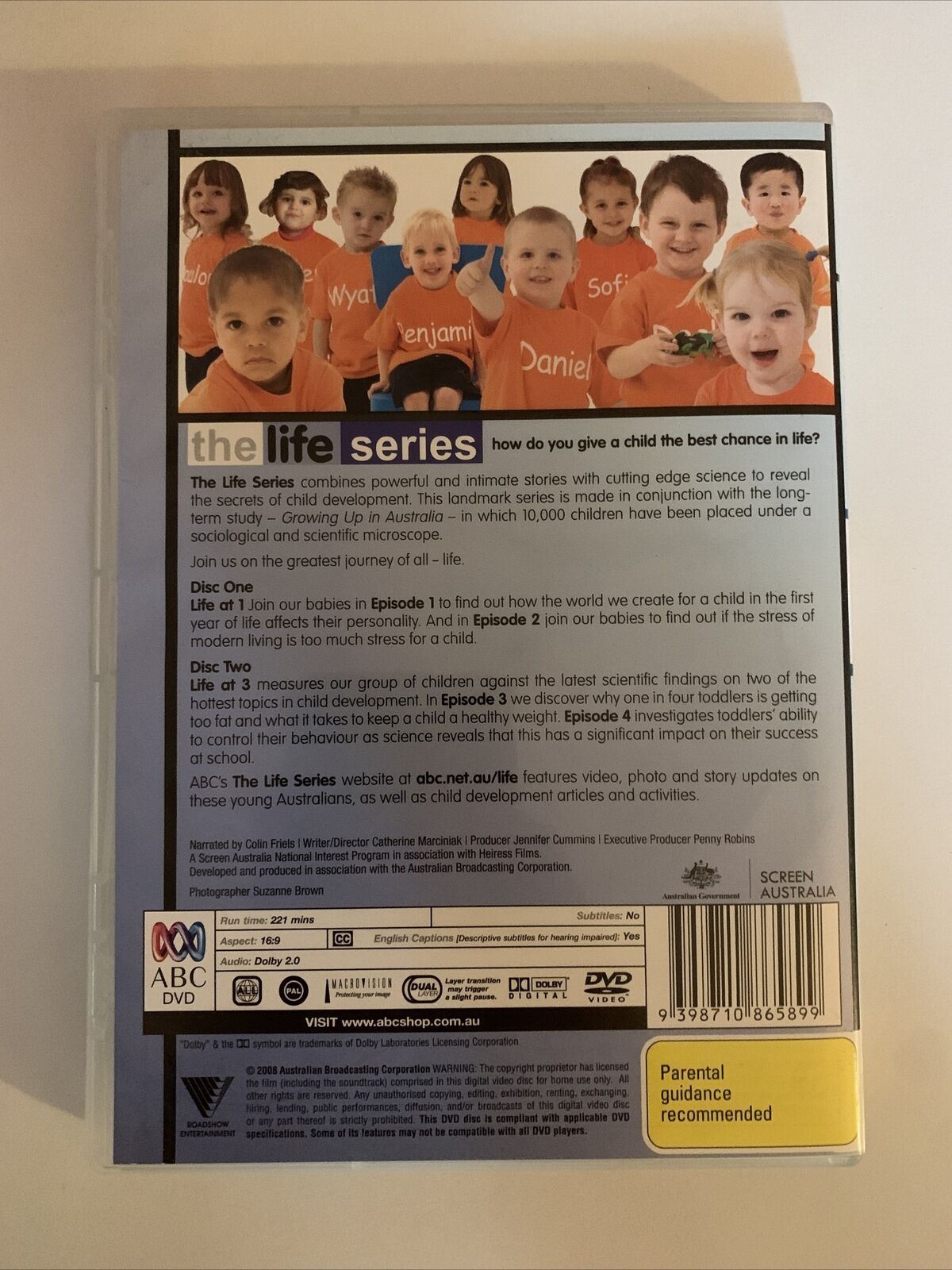 The Life Series at 1, 2, 3 (DVD) ABC Documentary. All Regions