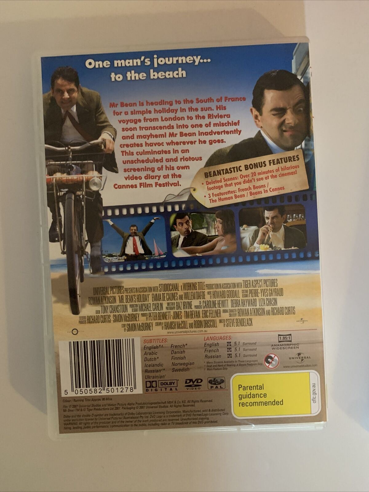 Bean-tastic 5 Disc Mr Bean Collection (DVD, 2007, 5-Disc Set) Region 4&2