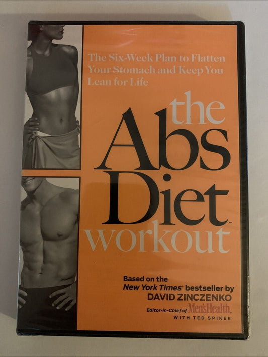 *New Sealed* The Abs Diet Workout (DVD) Flatten your stomach quickly All Regions