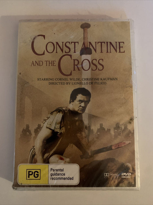 *New Sealed* Constantine And The Cross (DVD, 1961) Cornel Wilde. Region 4