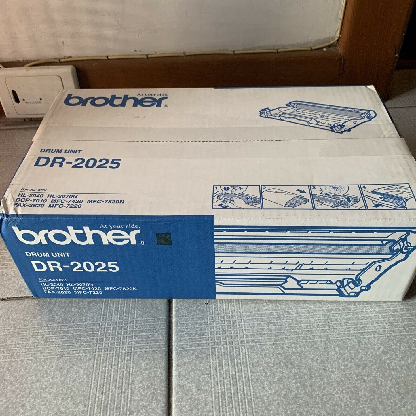 Genuine Brother DR-2025 Drum Unit - 12000 Pages HL-2040, HL-2070, MFC-7220