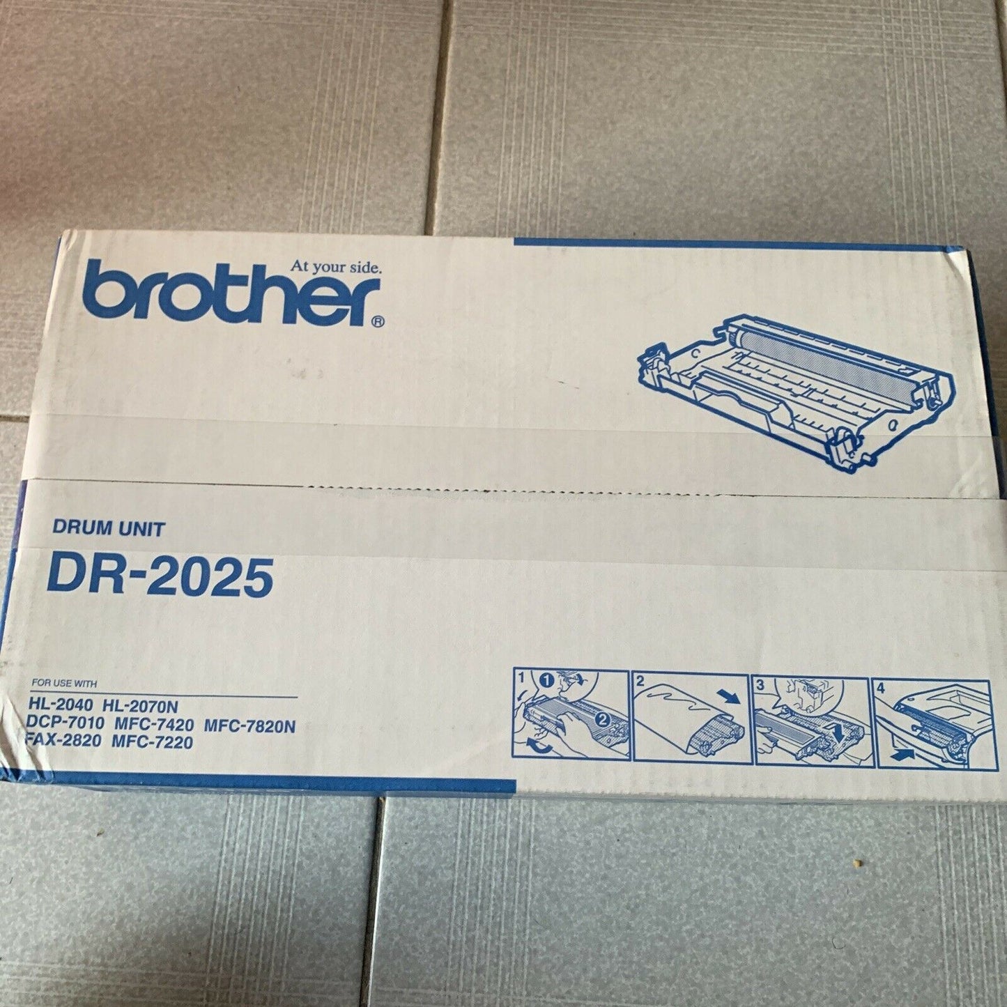 Genuine Brother DR-2025 Drum Unit - 12000 Pages HL-2040, HL-2070, MFC-7220