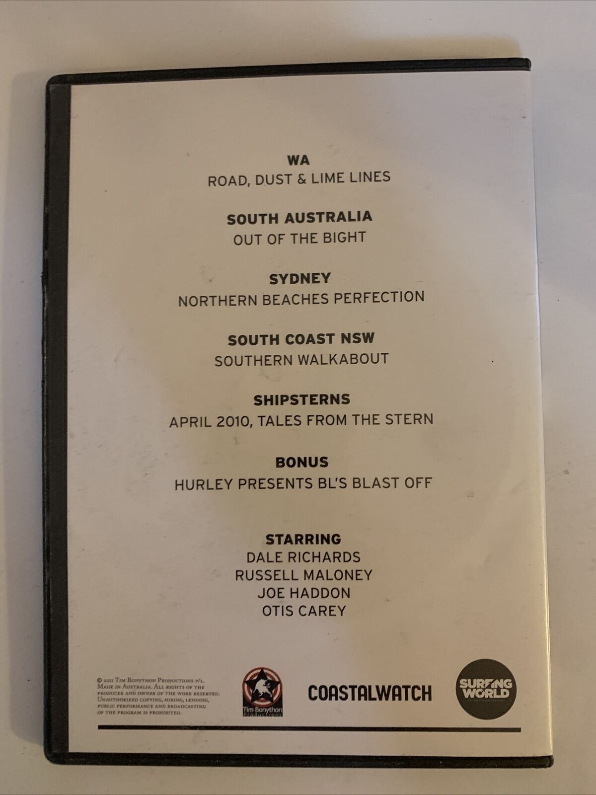 ASMF Walkabout - Australian Surf Movie Festival 2011 DVD