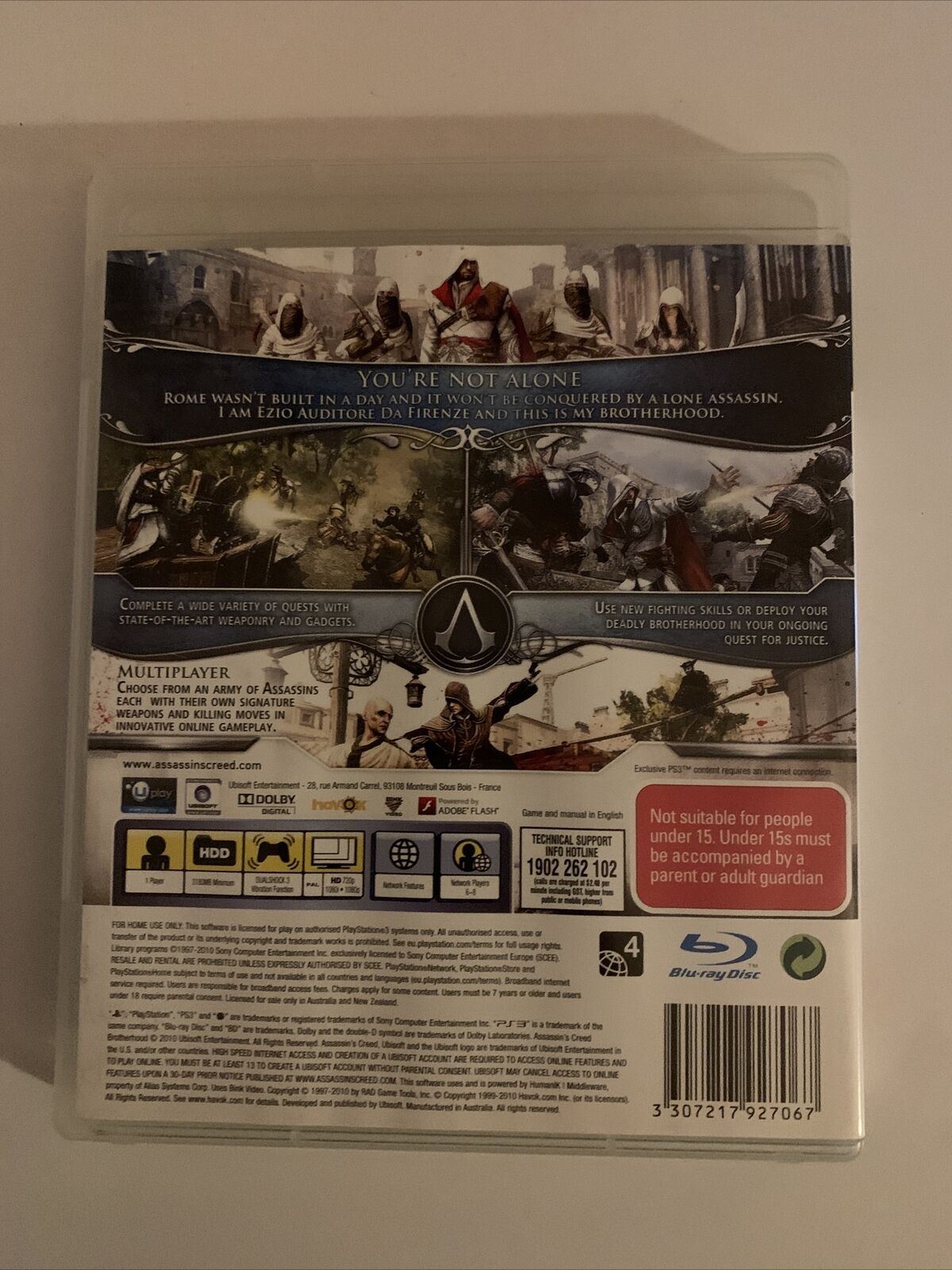 Assassins Creed: Brotherhood - Sony Playstation 3 PS3