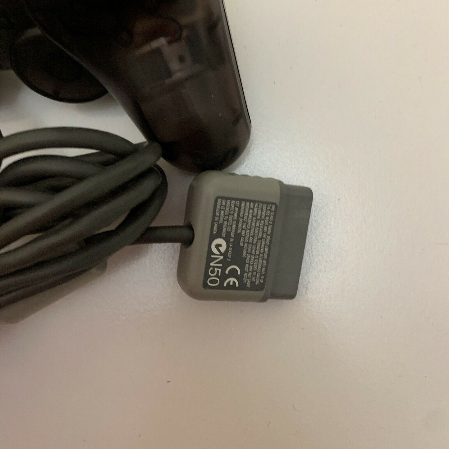 Genuine Sony PlayStation 2 Controller Dual Shock PS2 Transparent Clear Black