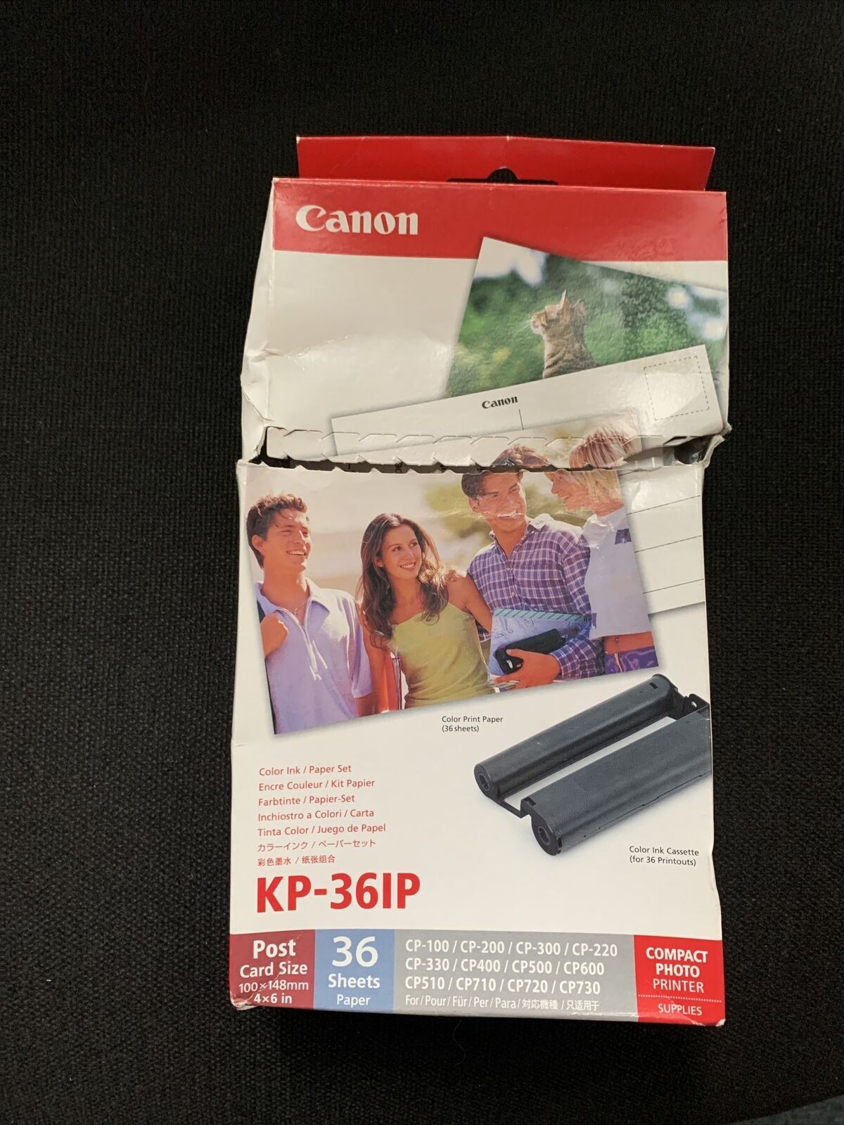 Canon KP-36IP Colour Ink Paper Set