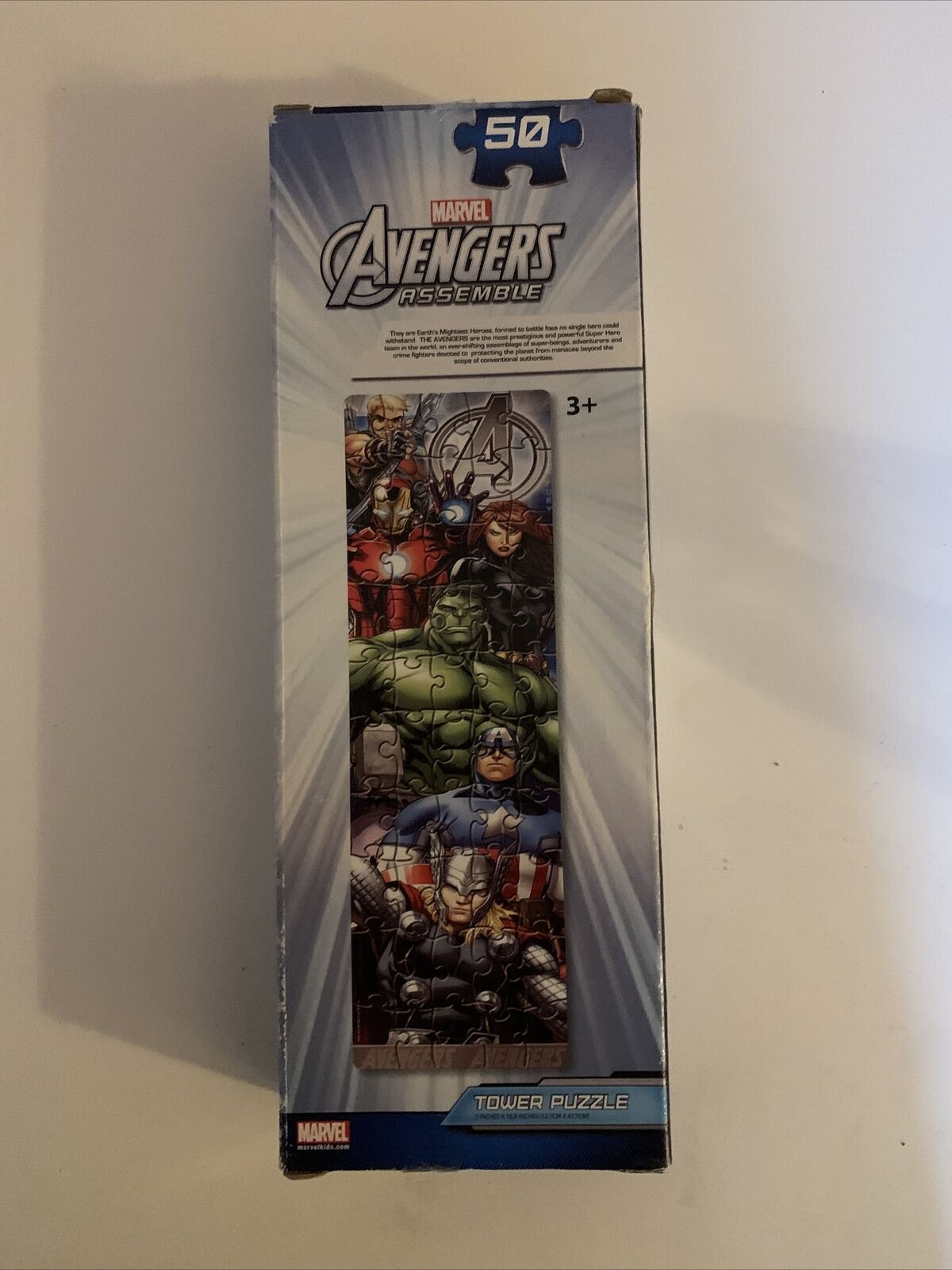 Marvel Avengers Assemble 50 Piece Tower Puzzle