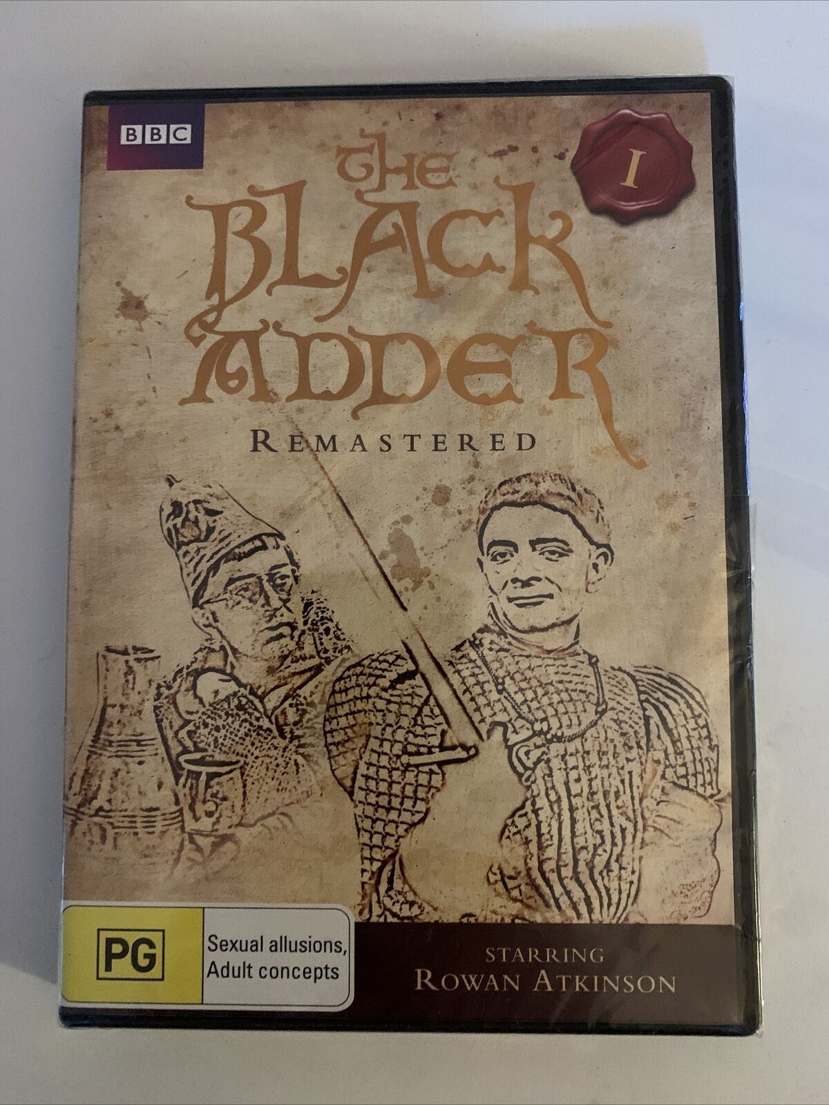 *New Sealed* Black Adder : Series 1 - Remastered (DVD) Region 4