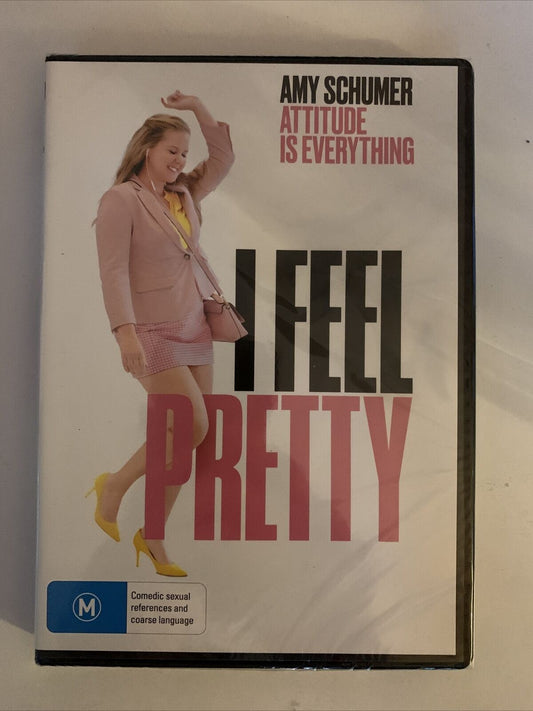 *New Sealed* I Feel Pretty (DVD, 2018) Amy Schumer, Michelle Williams. Region 4
