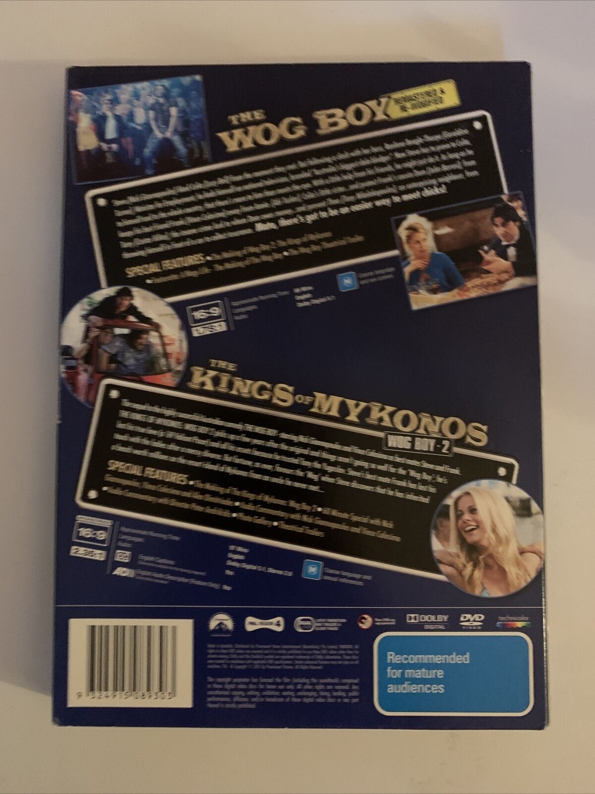 The Wog Box - Wog Boy 1 & 2 (DVD, 2011, 2-Disc) Region 4