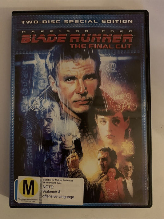 Blade Runner - The Final Cut Special Edition (DVD, 1982, 2-Disc) Region 4&2