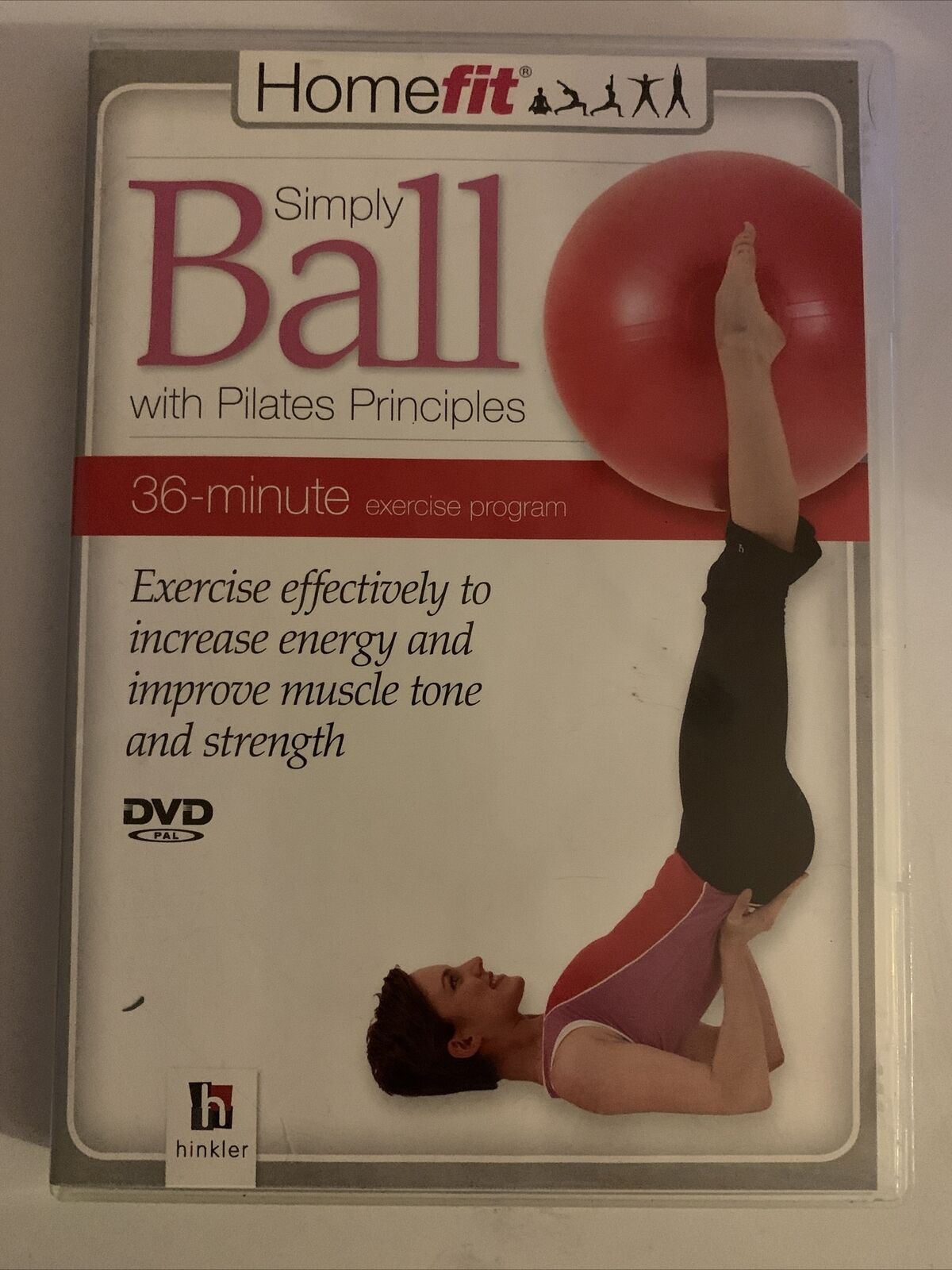 Simply Ball With Pilates Principles (DVD) Gymball pilates exercises. All Regions