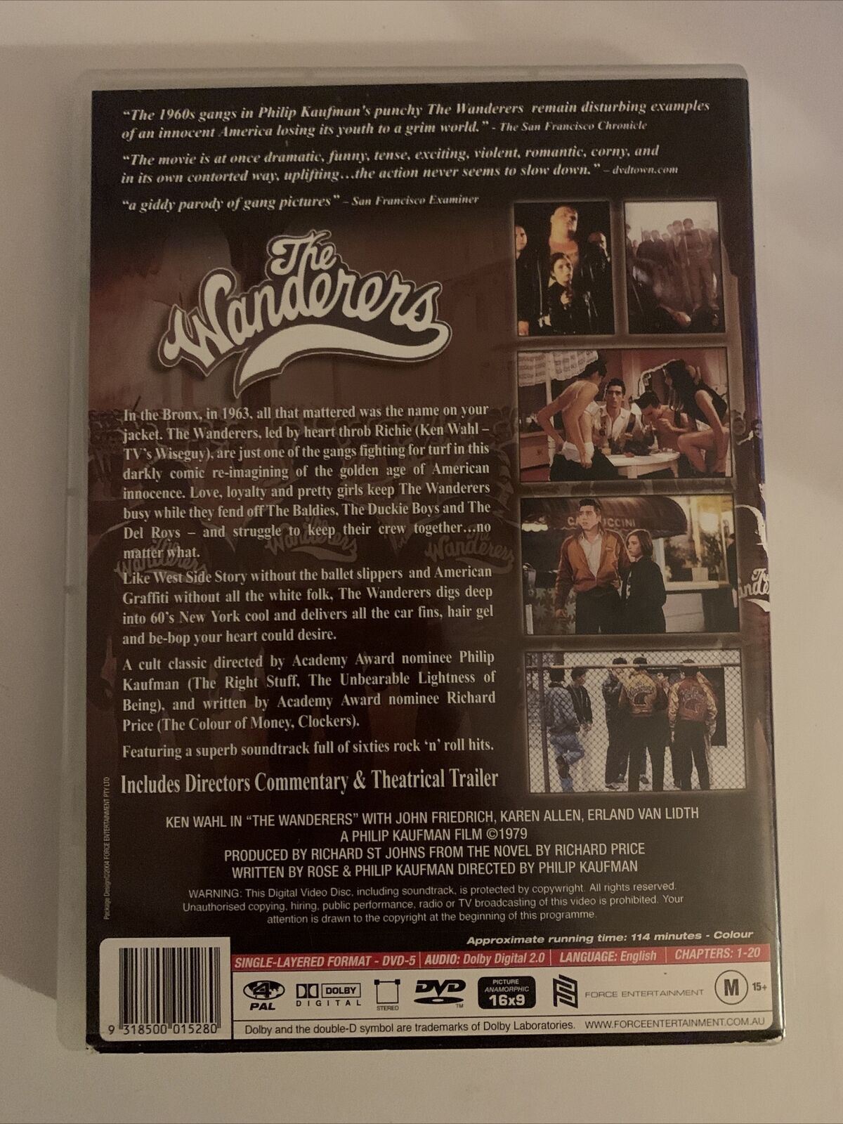 The Wanderers - Anniversary Limited Edition (DVD, 1979) Ken Wahl, John Friedrich