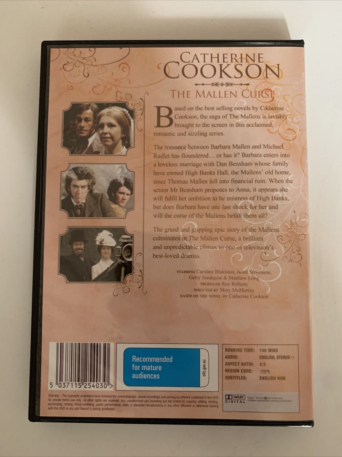 Catherine Cookson - The Mallen Curse & The Mallen Streak (DVD) All Regions