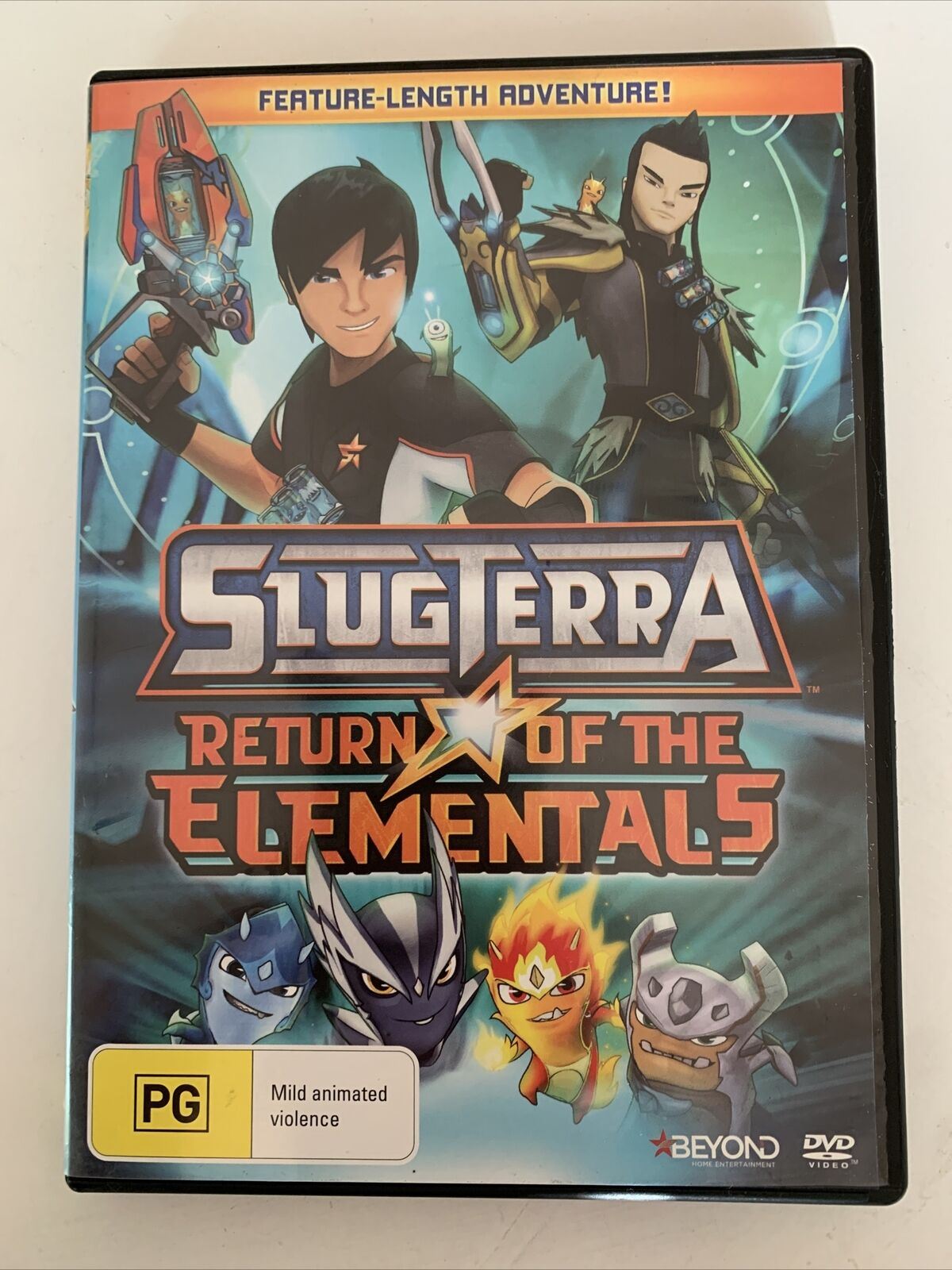 Slugterra - Return Of The Elementals (DVD) All Regions