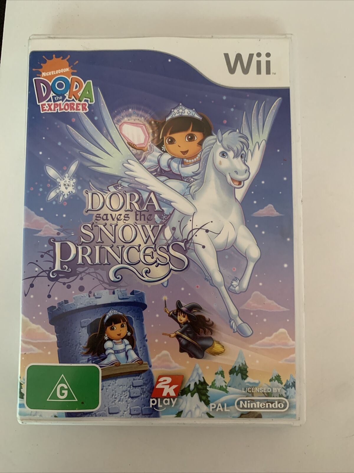 Dora Explorer Saves The Snow Princess - Nintendo Wii PAL Game