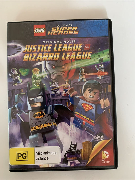LEGO - Batman Justice League Vs Bizarro League (DVD, 2015)  Region 4