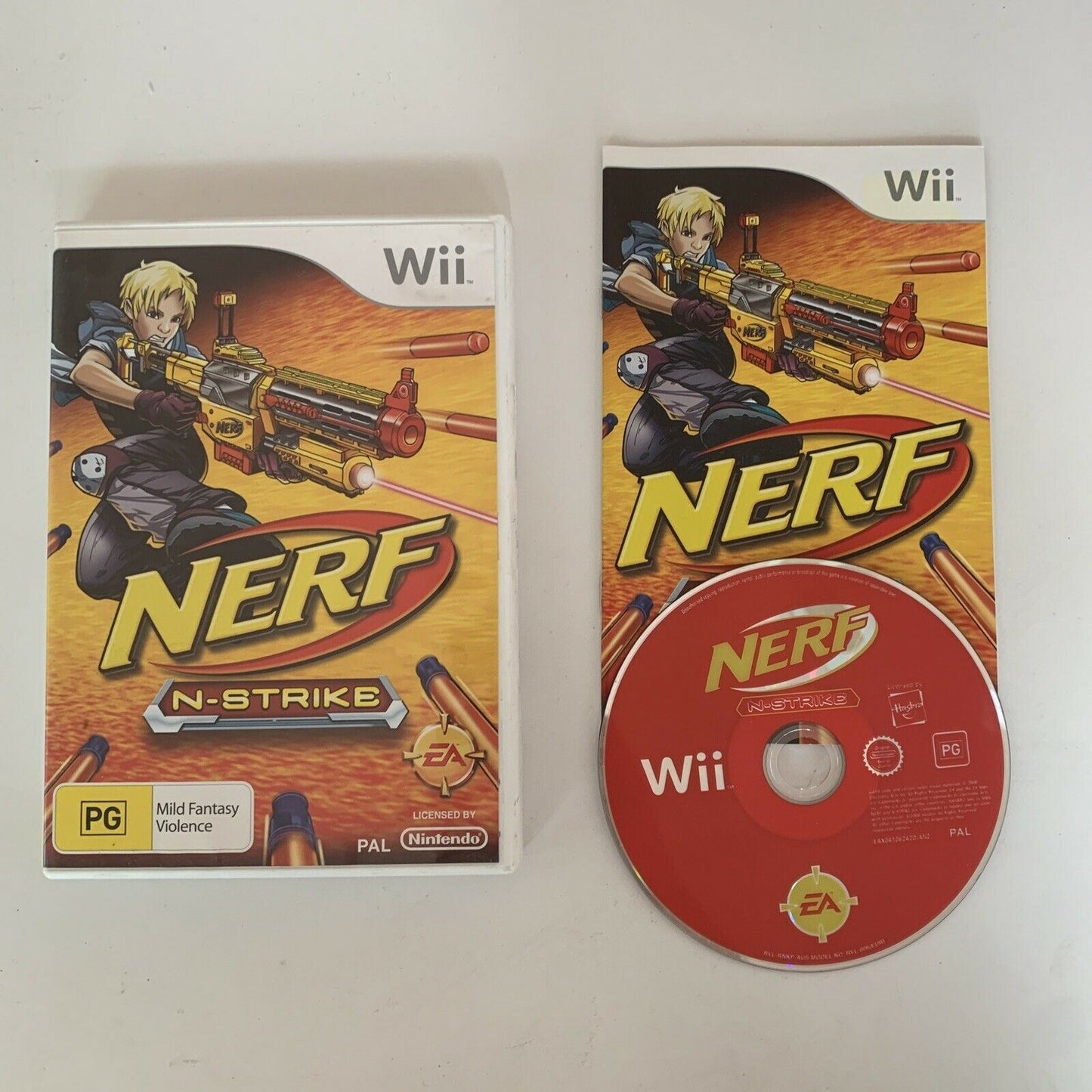 Nerf N-Strike - Nintendo Wii PAL Game