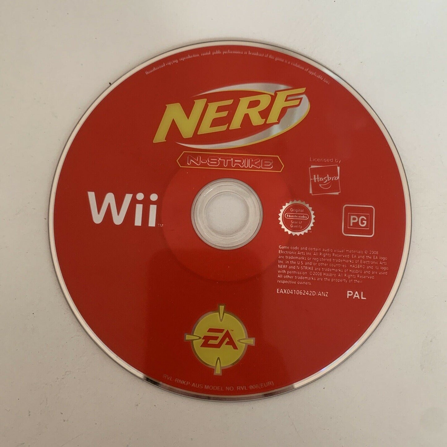 Nerf N-Strike - Nintendo Wii PAL Game