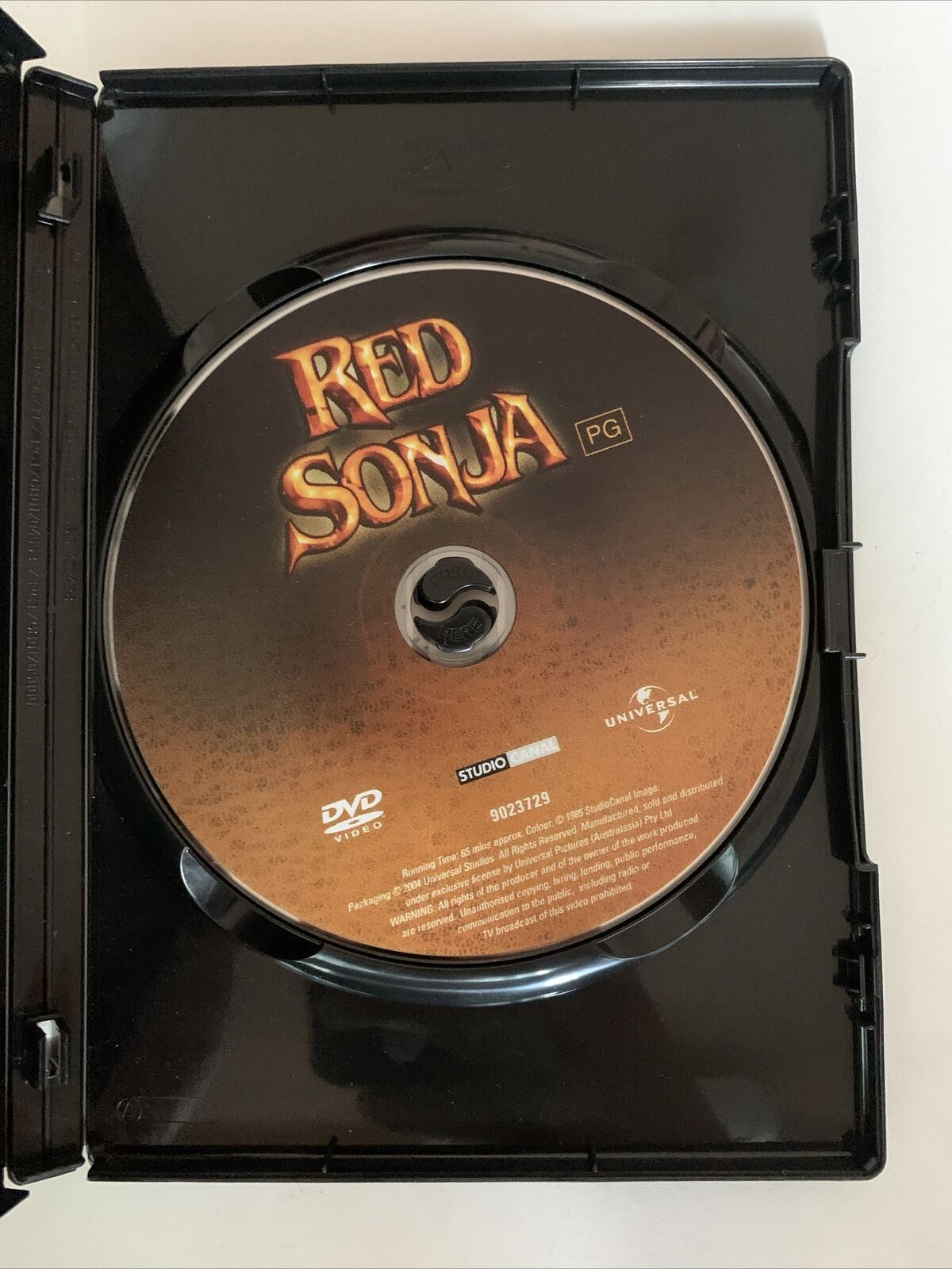 Red Sonja (DVD, 1985) Arnold Schwarzenegger, Brigitte Nielsen. Region 4&2