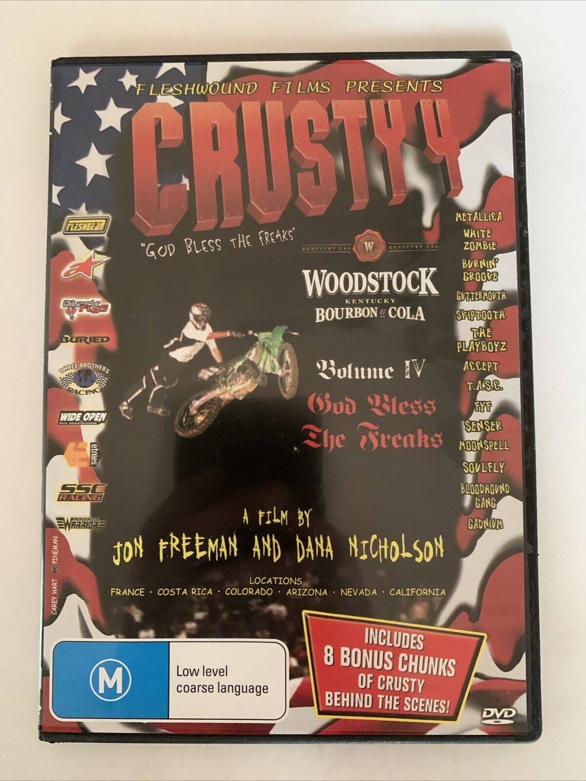 Crusty 4: God Bless the Freaks (DVD) All Regions