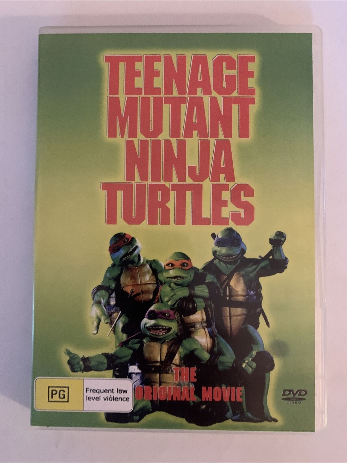 Teenage Mutant Ninja Turtles - The Original Movie (DVD, 1990) All Regi ...