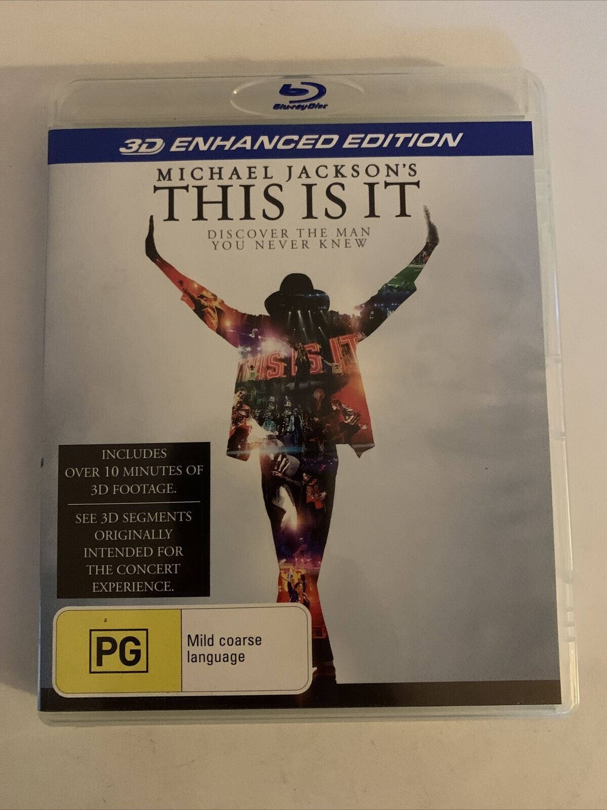 Michael Jackson This Is It - 3D Enhanced Edition (Blu-ray) All Region
