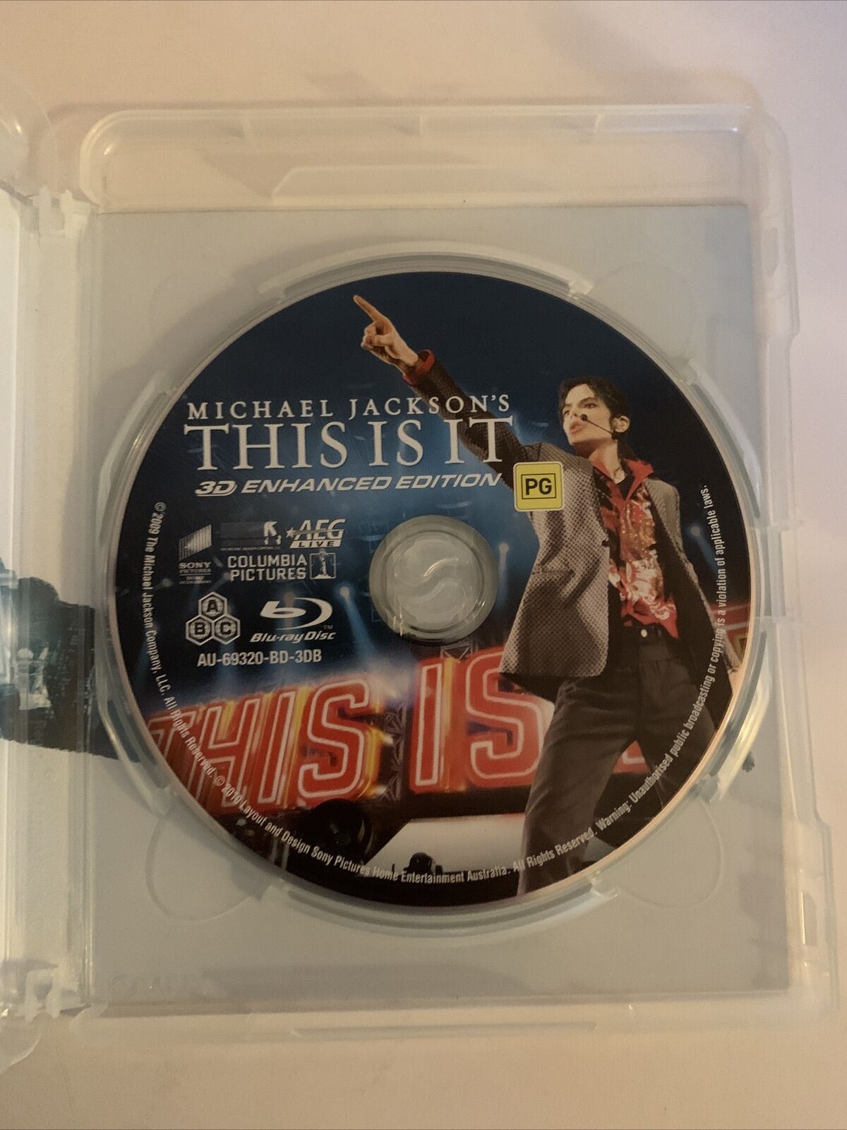 Michael Jackson This Is It - 3D Enhanced Edition (Blu-ray) All Region