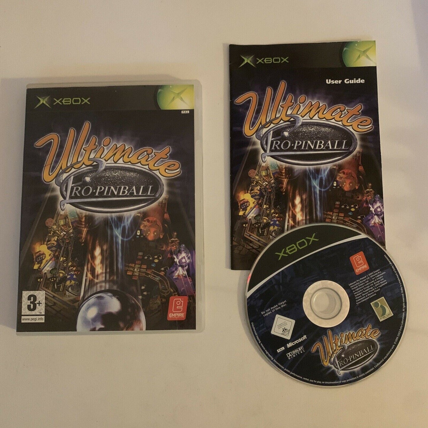 Ultimate Pro-Pinball - Microsoft Xbox Original PAL Game