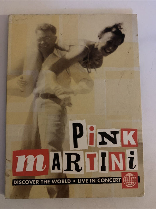 Pink Martini - Discover The World Live In Concert (DVD, 2009) All Regions