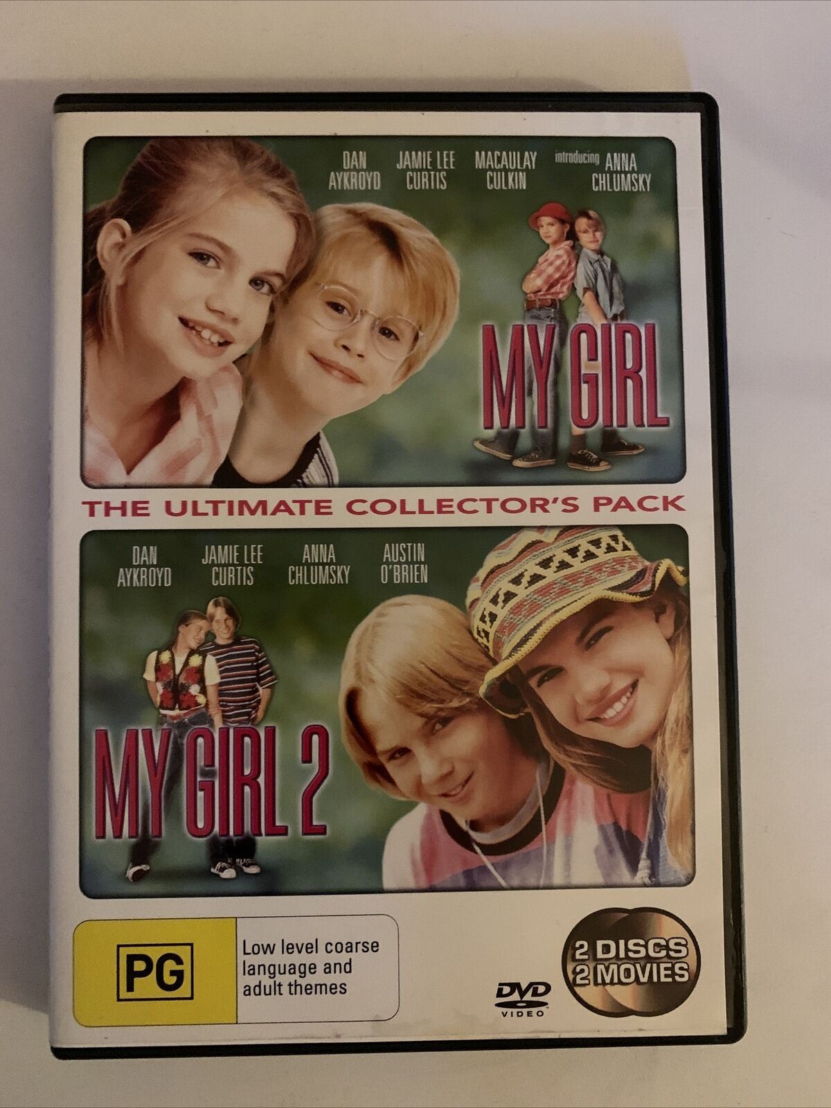 My Girl 1 & 2 (DVD, 1991, 2-Disc Set)  Anna Chlumsky, Macaulay Culkin. Region 4