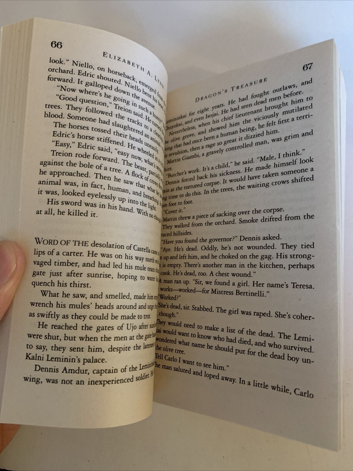 Dragon's Treasure by Elizabeth A. Lynn (Paperback, 2003)