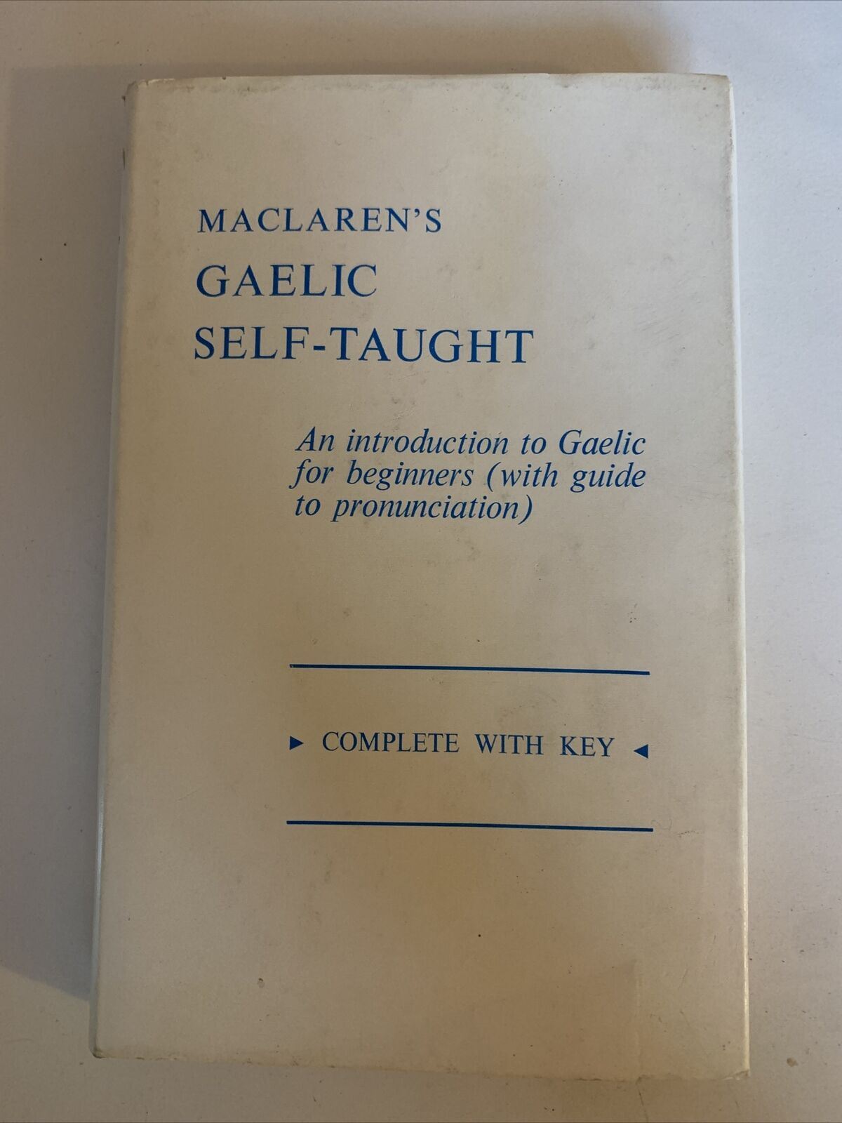 MacLaren Gaelic Self-Taught - Intro To Gaelic For Beginners w Pronunci ...