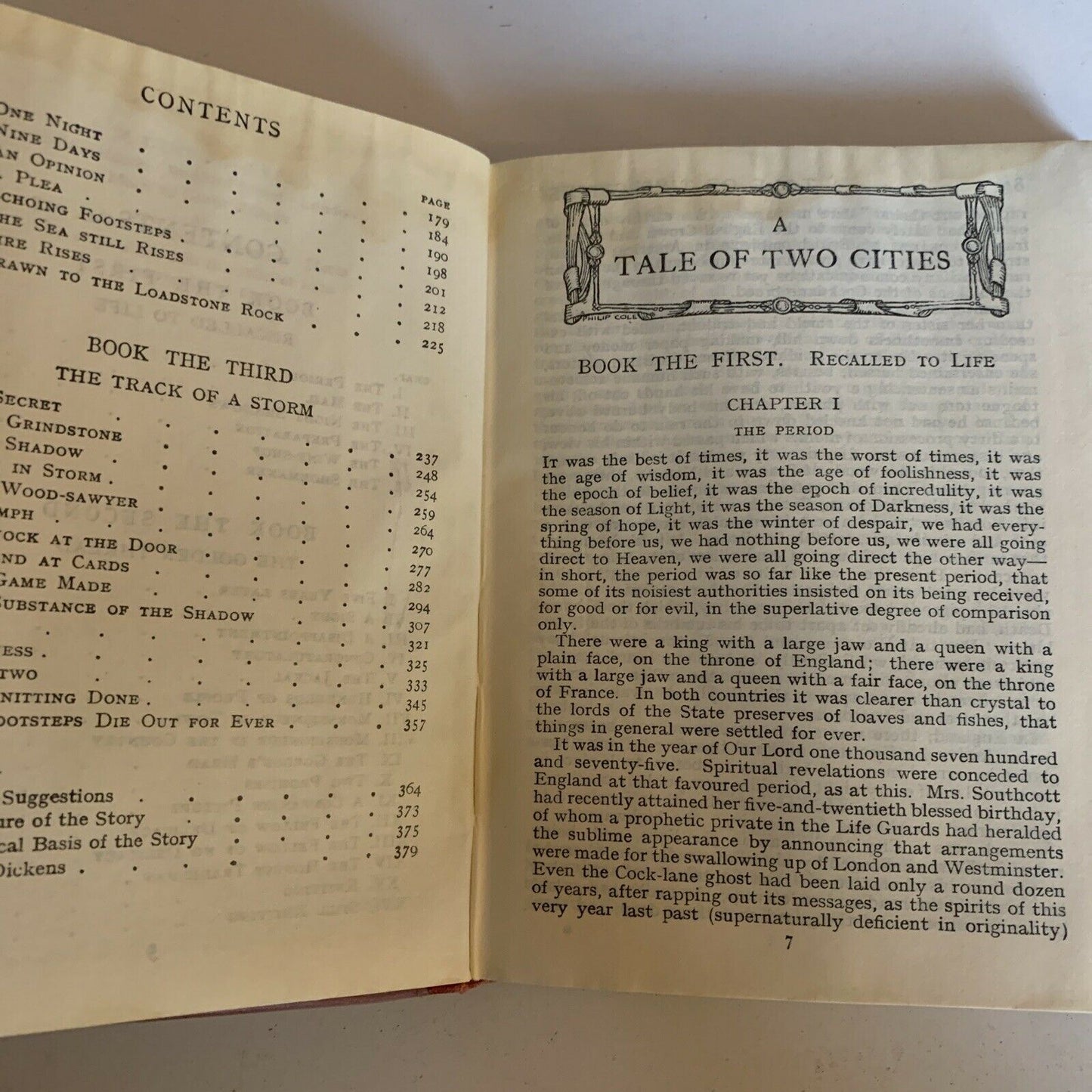 The Tale Of Two Cities by Charles Dickens 1957 Hardcover