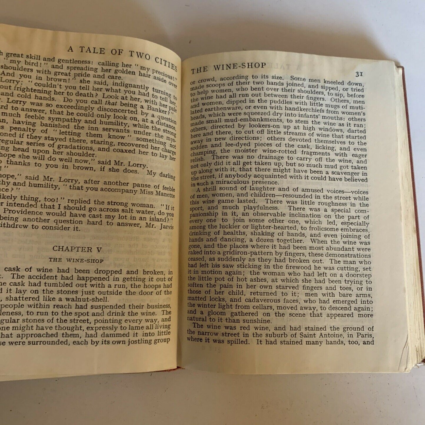 The Tale Of Two Cities by Charles Dickens 1957 Hardcover
