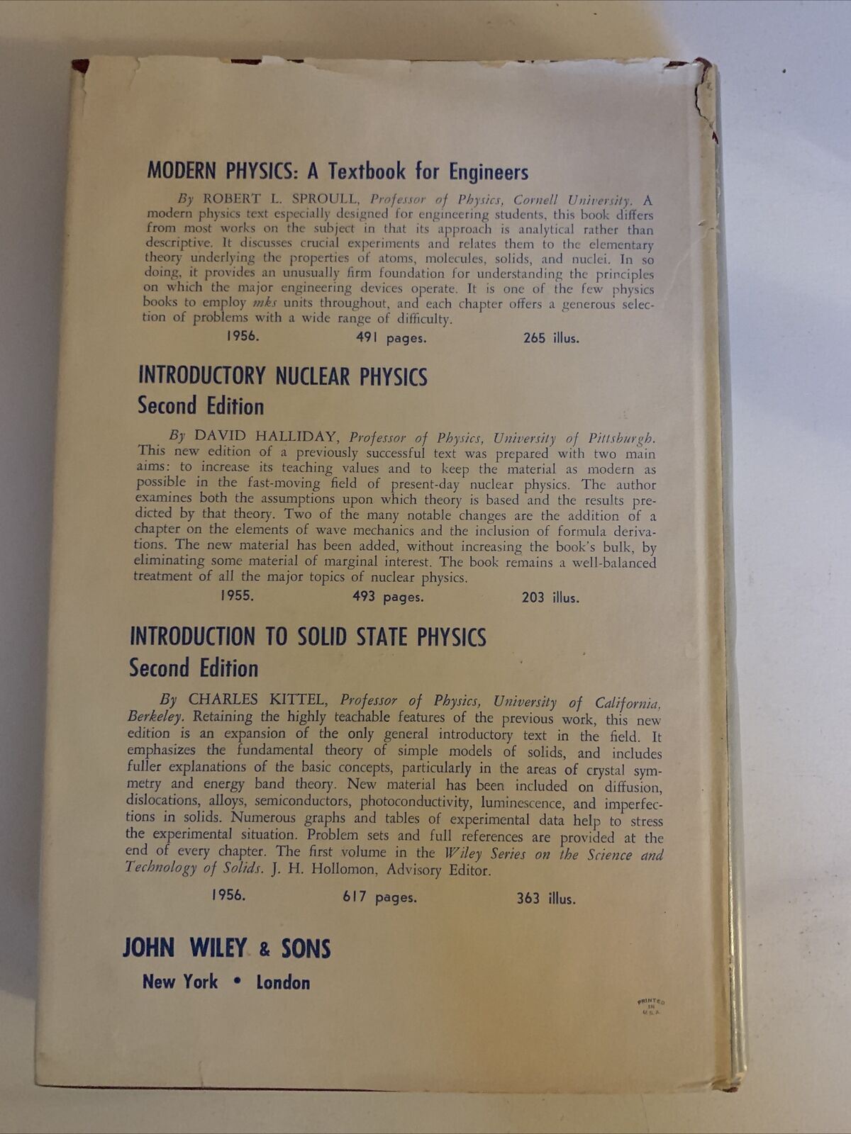 French Principles of Modern Physics by A. P. French - Hardcover 1962