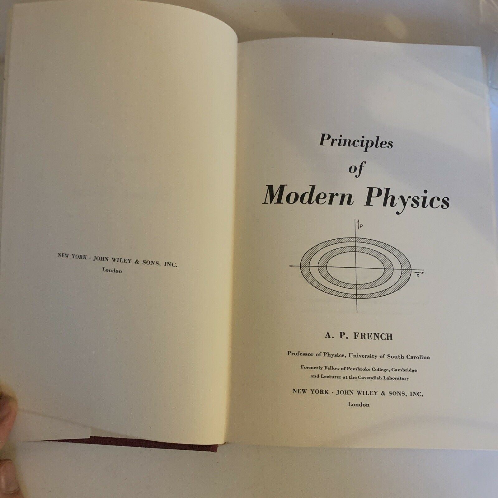 French Principles of Modern Physics by A. P. French - Hardcover 1962 ...