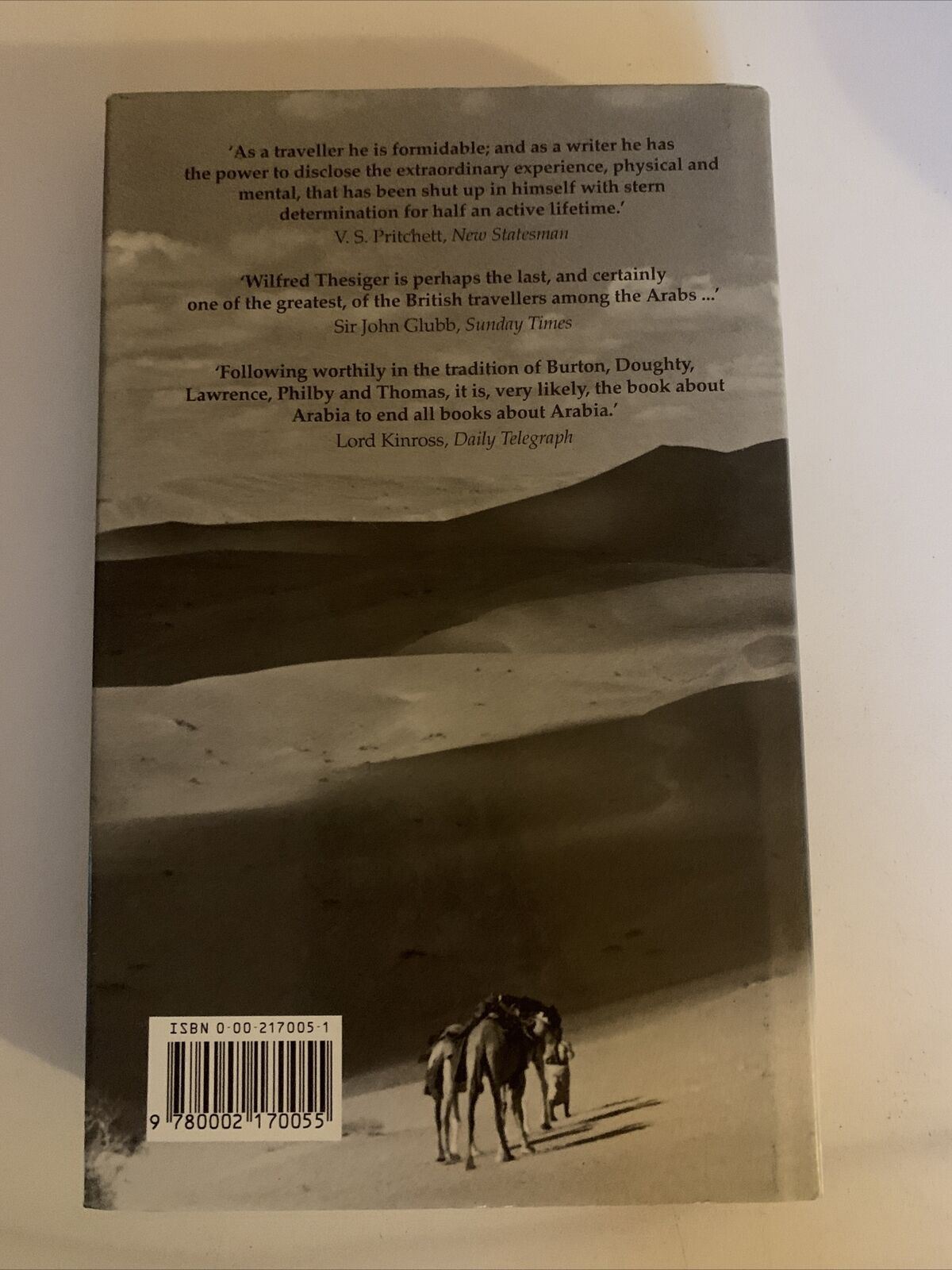 Arabian Sands by Wilfred Thesiger (Hardcover, 1990)