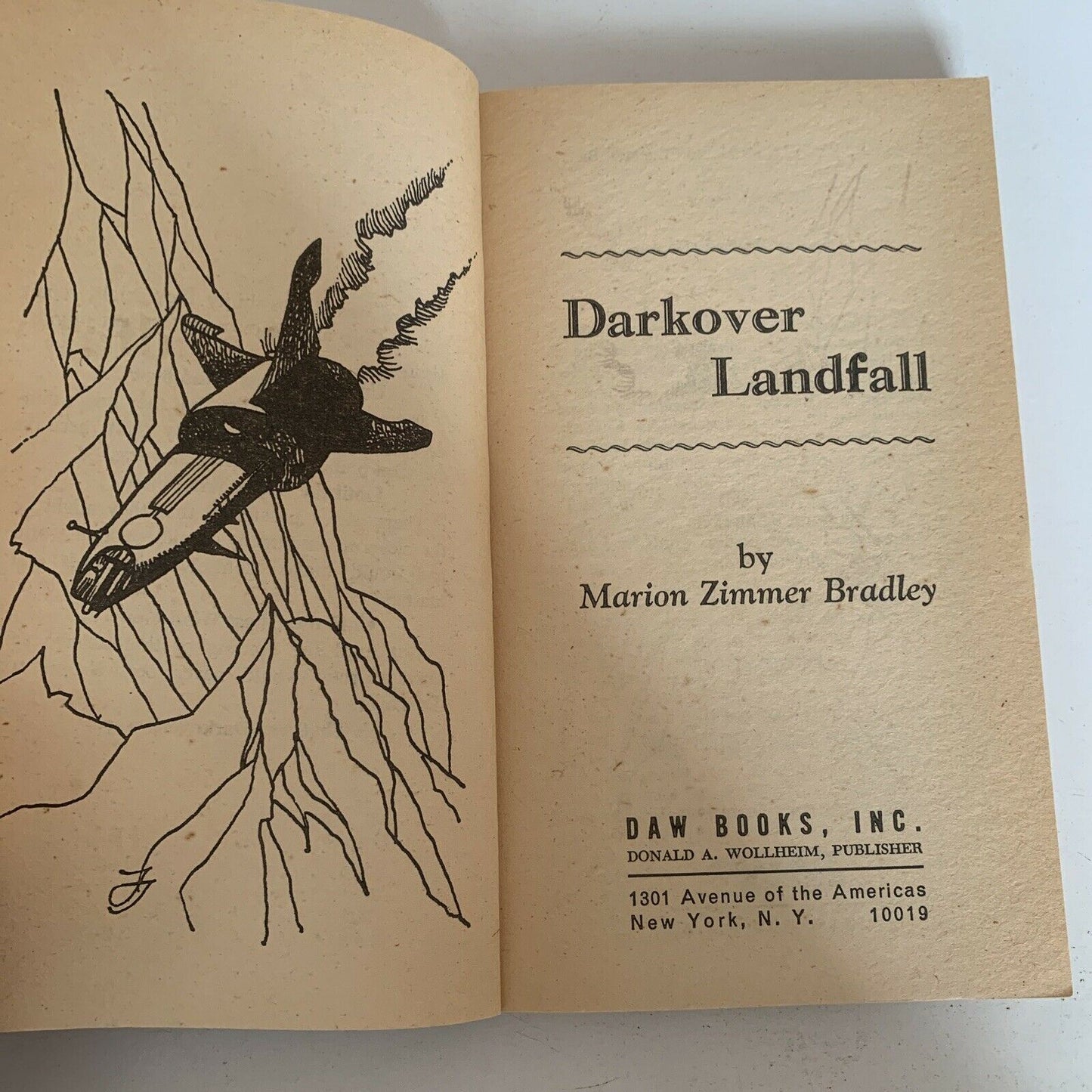 Darkover Landfall by Marion Zimmer Bradley 1972 1st Edition