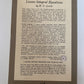 Linear Integral Equations by William Vernon Lovitt