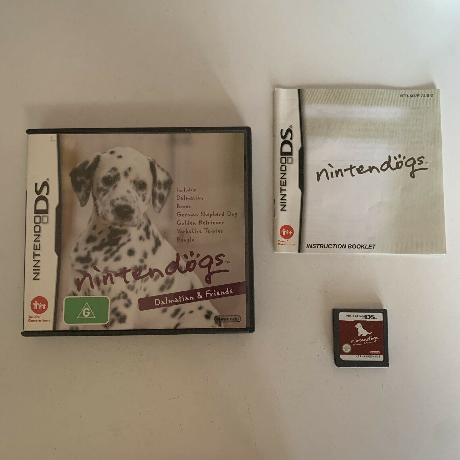 Nintendogs: Dalmation & Friends - Nintendo DS Complete – Retro Unit