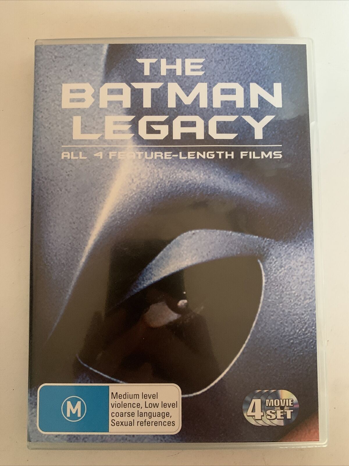 The Batman Legacy - Batman, Returns, Batman & Robin, Batman Forever 4-Disc DVD