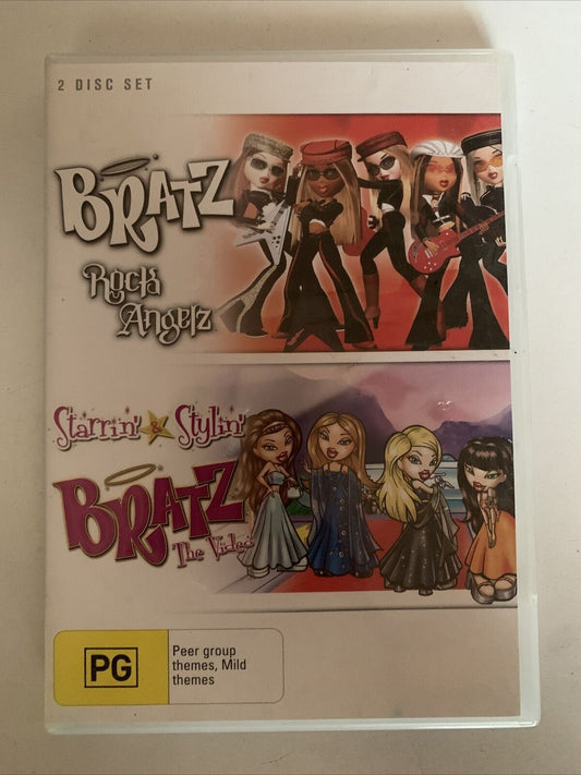 Bratz - Rock Angelz / Bratz - The Video (DVD) Region 4