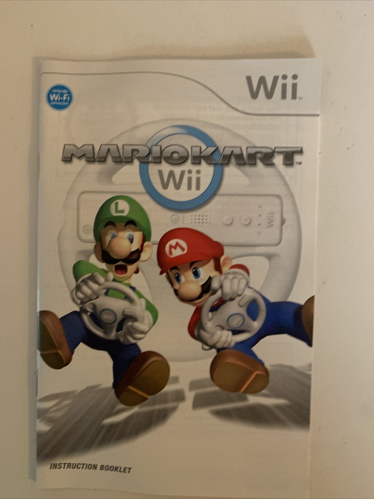 Mario Kart Wii & Wheel - Nintendo Wii PAL Game with Wheel Accessory Complete