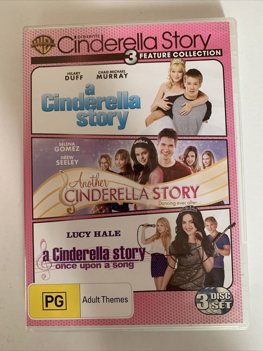 A Cinderella Story Trilogy (DVD) Hilary Duff, Selena Gomez. Region 4